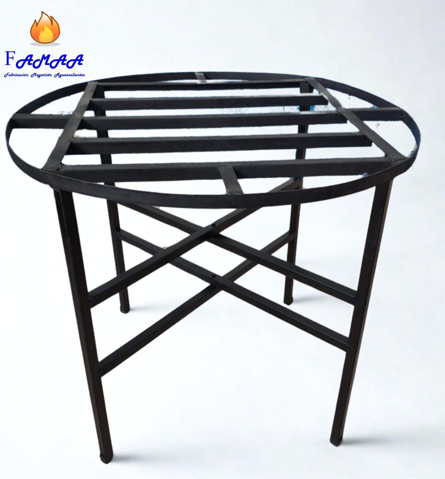 Base con doble tijera